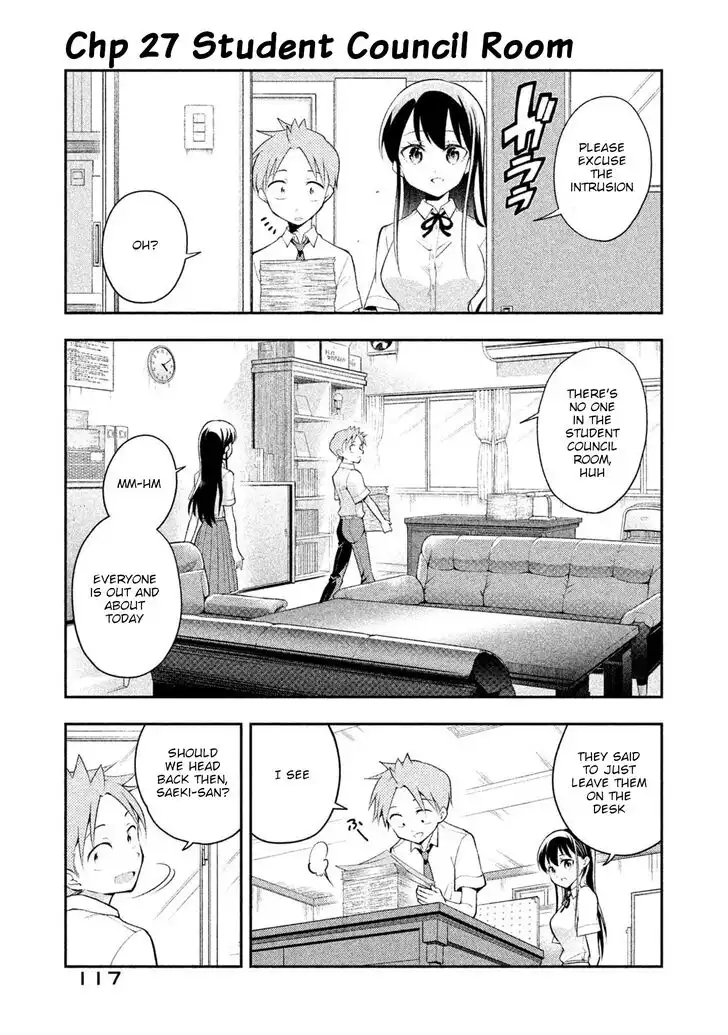 Saeki-san wa Nemutteru Chapter 27 1